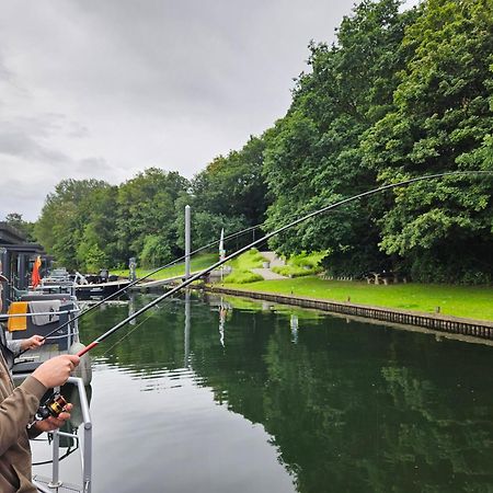 Houseboats Mookerplas Met Dakterras Middelaar Exterior foto