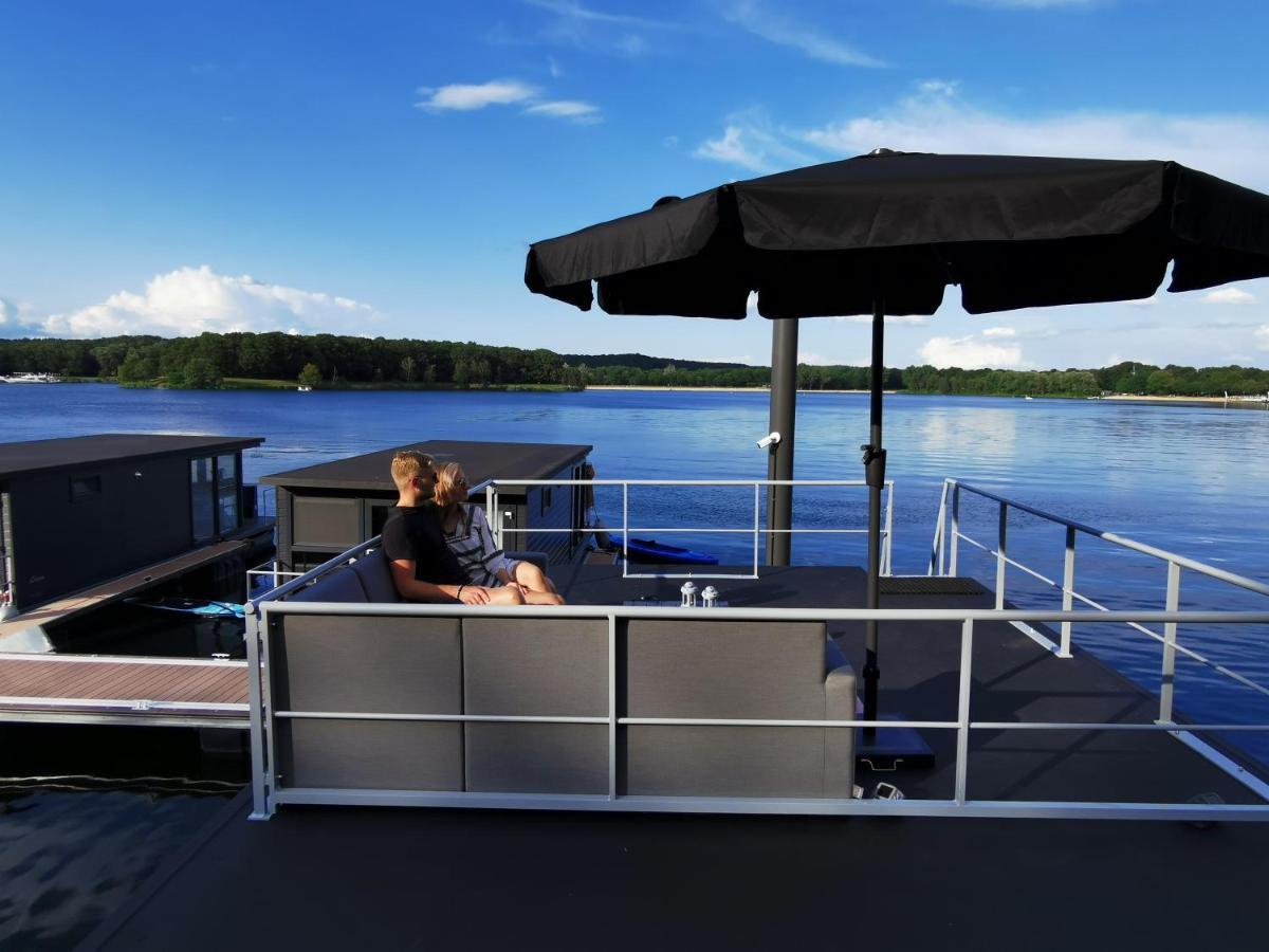 Houseboats Mookerplas Met Dakterras Middelaar Exterior foto